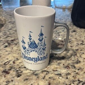 Disney Blue and White Mug
